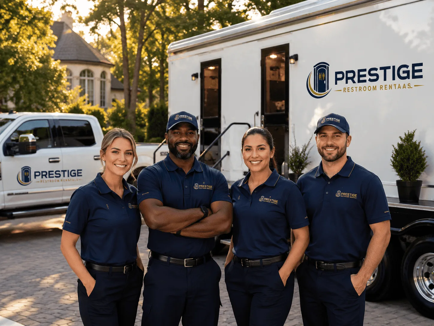 Trusted Luxury Portable Restrooms company in Columbia, MS